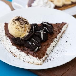 Crepa de Philadelphia con Nutella, Oreo y Helado
