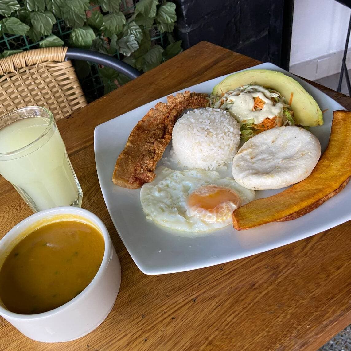 Menú de Frijoles