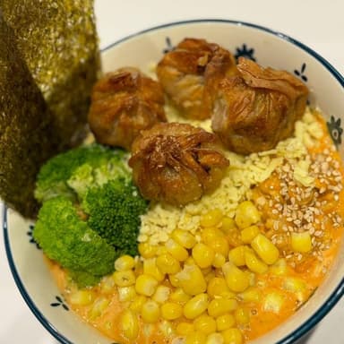 Creamy Spicy Dumpling Ramen