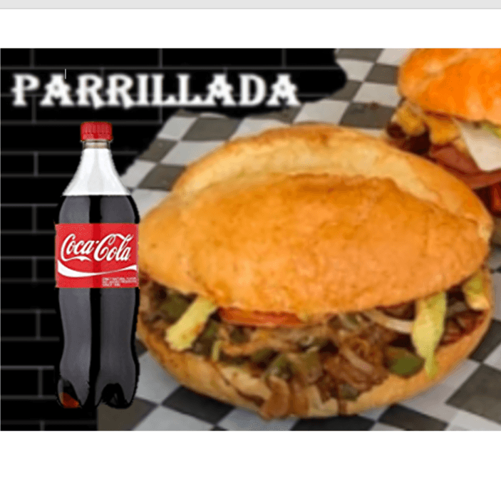 Combo Torta Parrilada+Coca Cola 600 ml