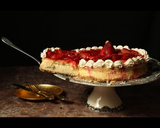 Philadelphia cheesecake fresa