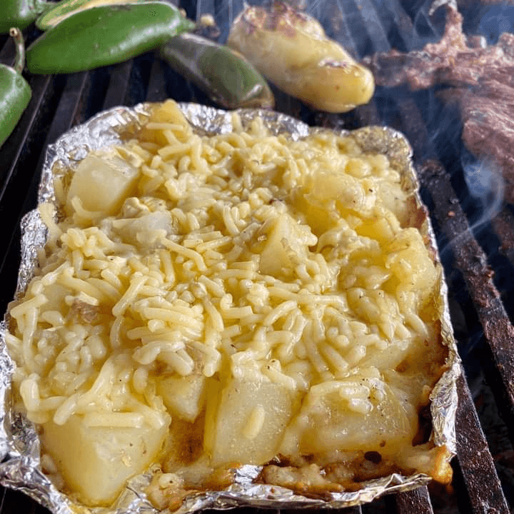 1 PAPA ASADA + 1 AGUA FRESCA