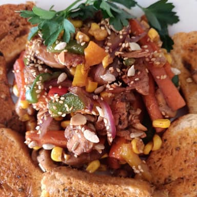 Fajitas de Pollo