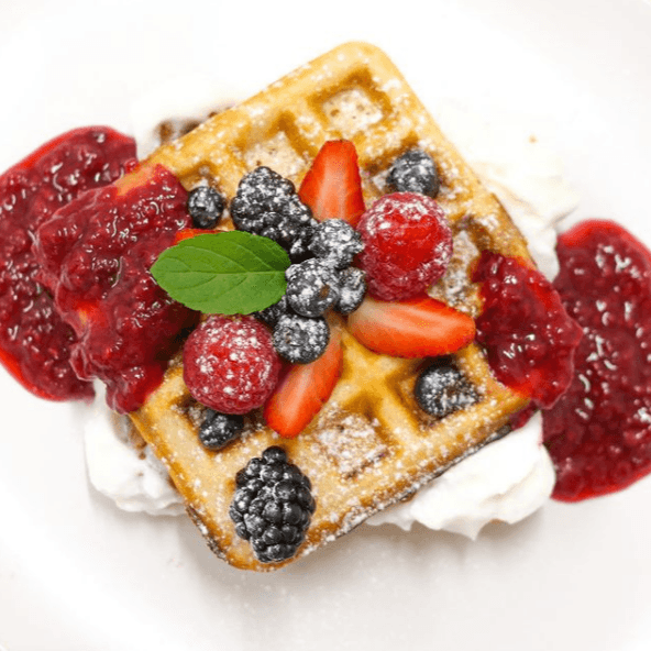 WAFFLES FRUTOS ROJOS