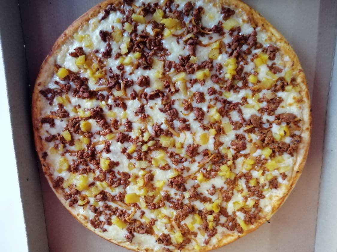 Promoción de Pizza Familiar al Pastor