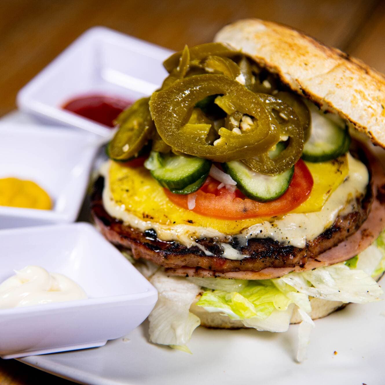 Hamburguesa Hawaiana