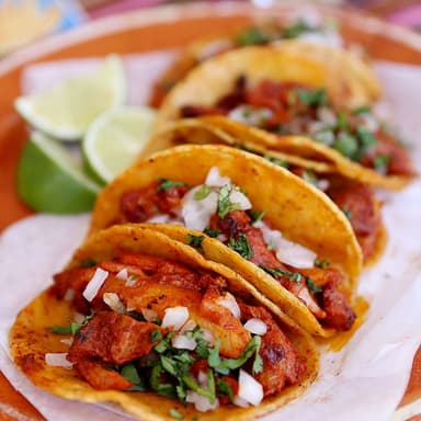 Taco adobada