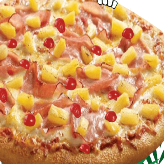 Pizza Hawaiana Familiar