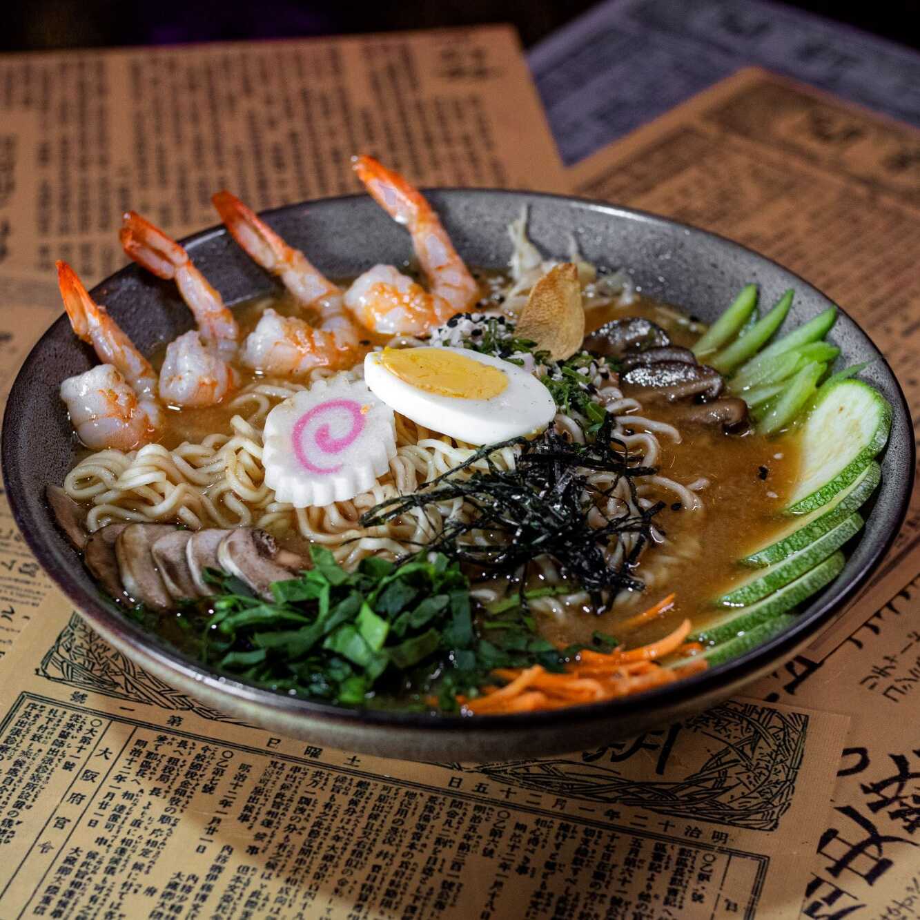 Ramen Camarón