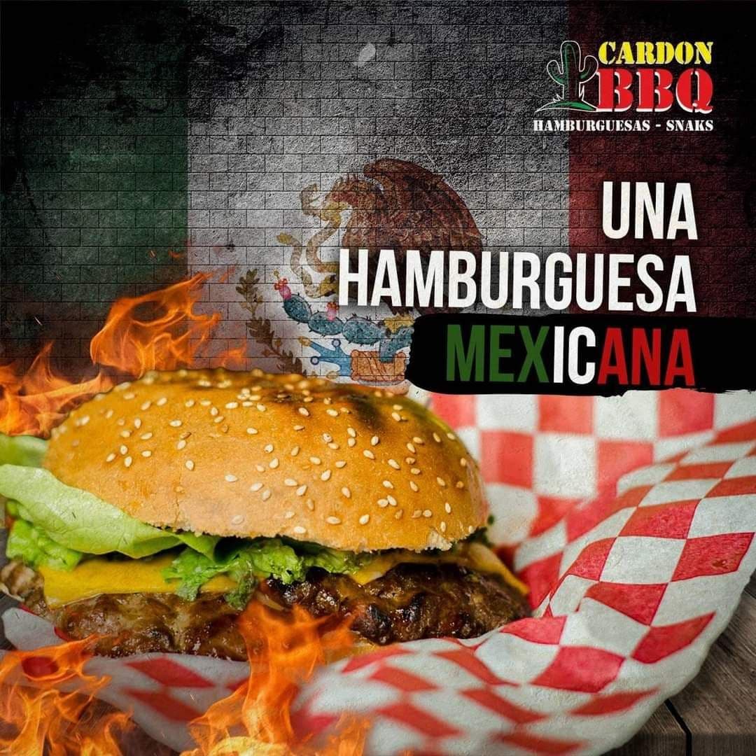 Hamburguesa Mexicana 1/4