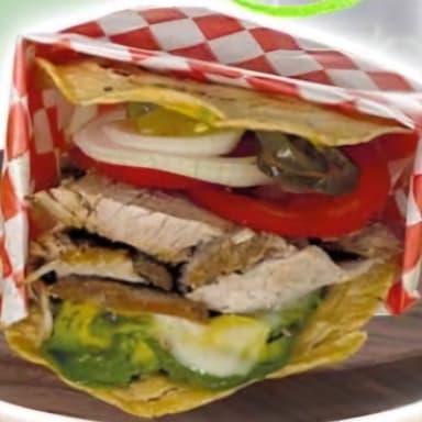 Tostada de Pierna