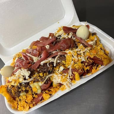 Salchipapa Mega Doritos