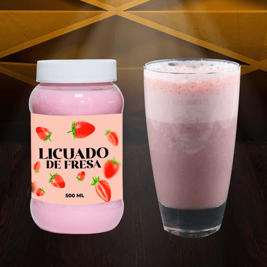 Licuado De Fresa  500 ml