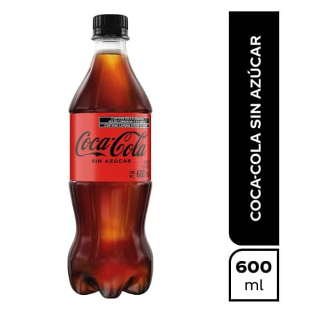 Coca-Cola Zero 600 Ml.