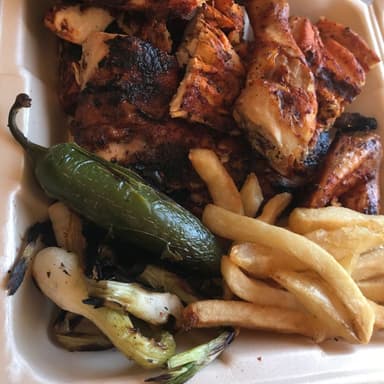 1 Pollo con Papas.