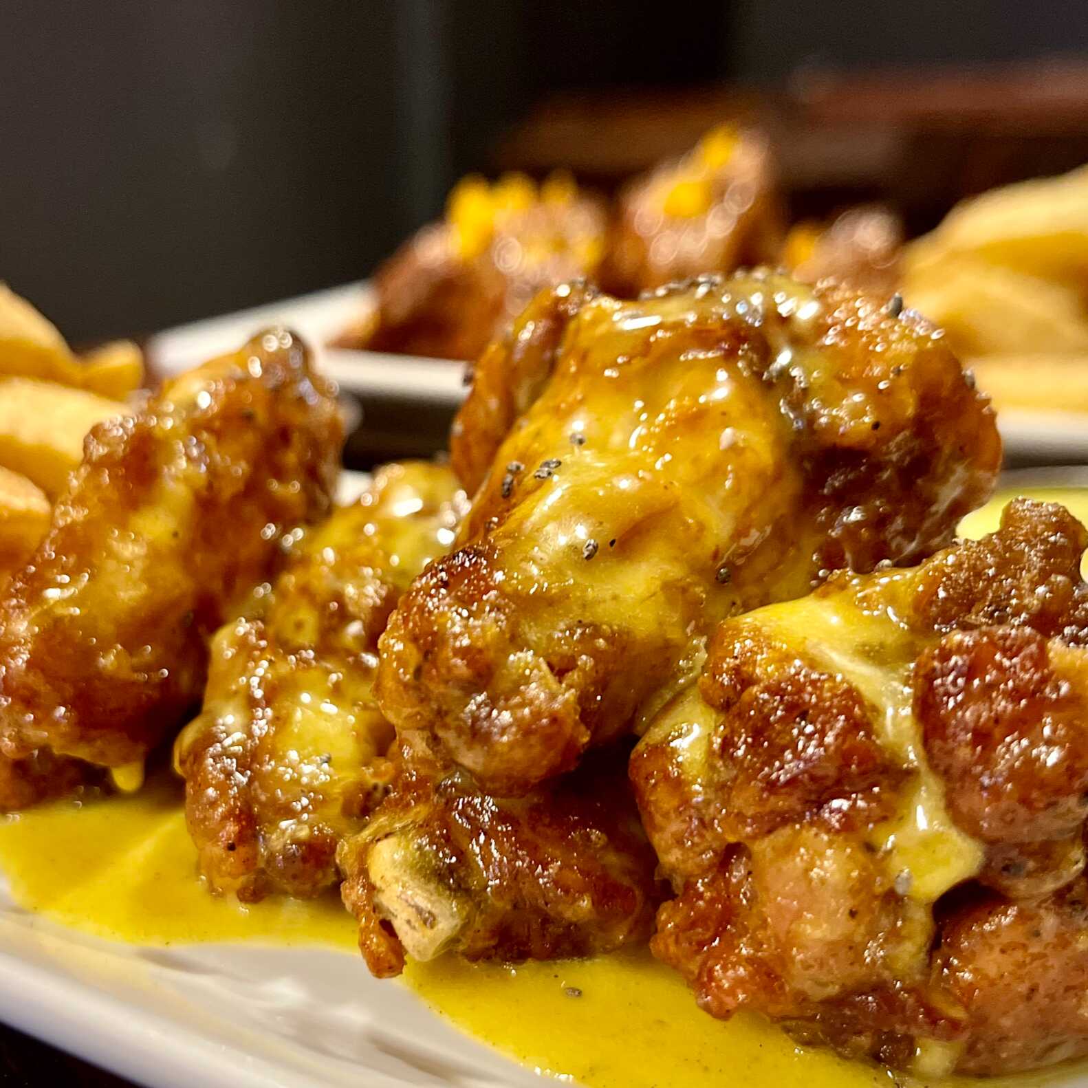 Alitas Honey Mustard