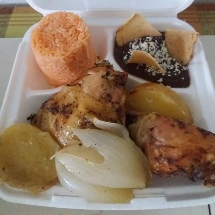 Pollo al horno (media)