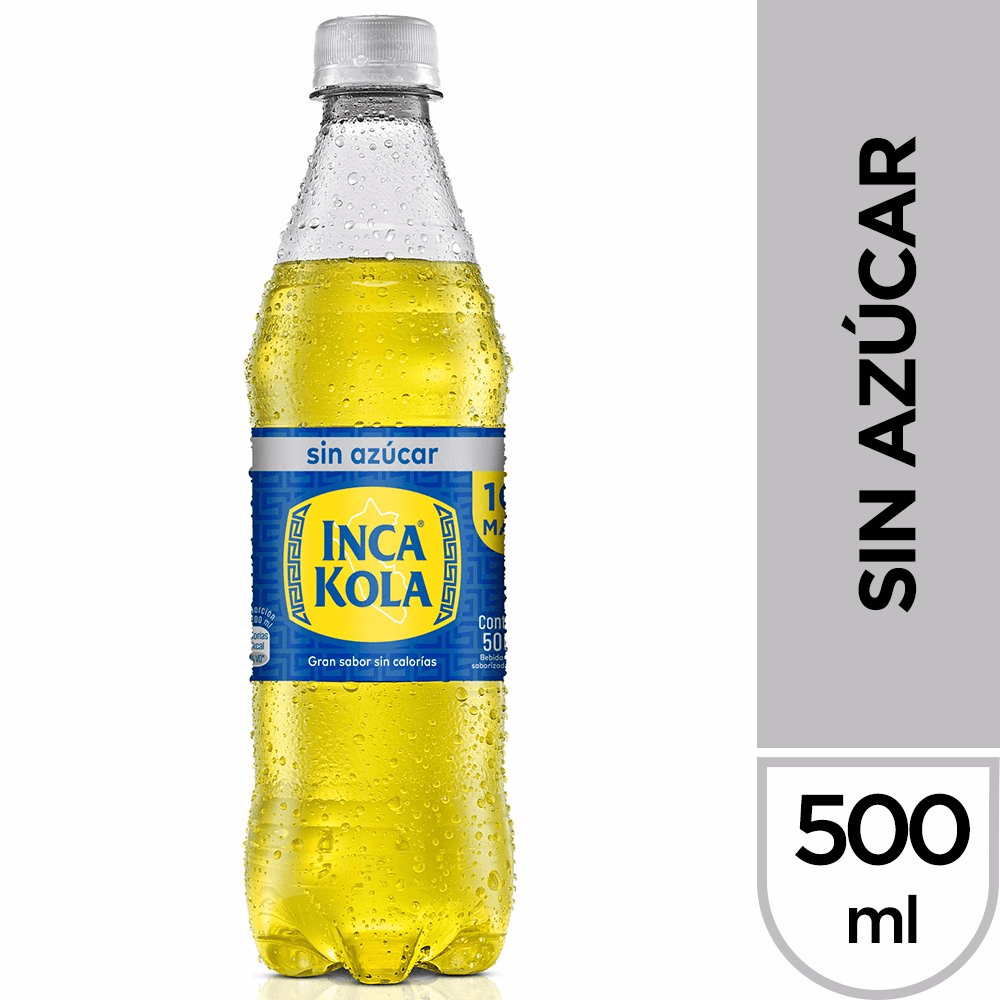 Inca Kola sin azùcar 500 ml