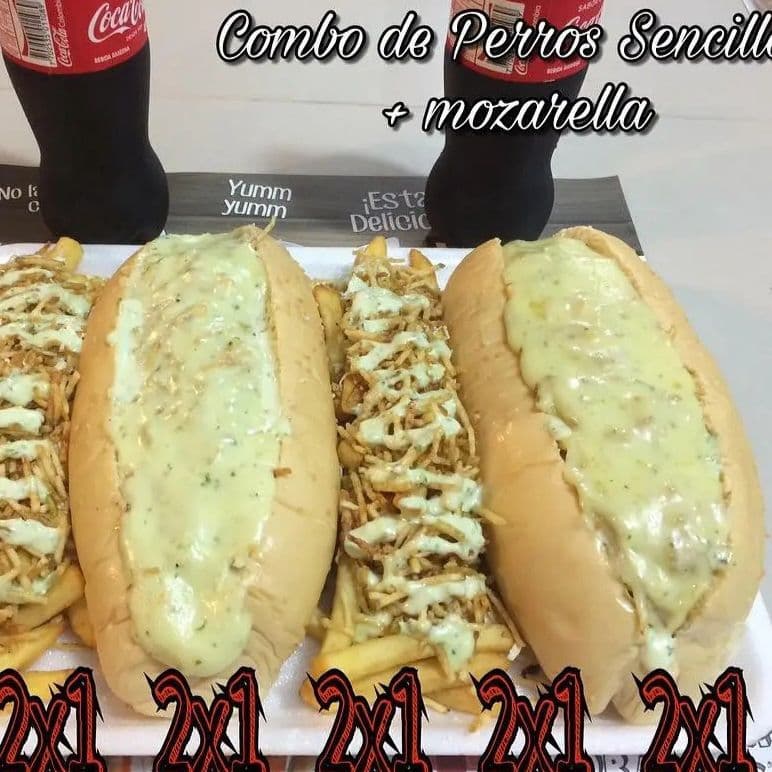 2 X 1 Perros Súper Gratinados + Papas Francesas
