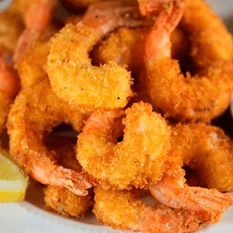 Camarones Empanizados