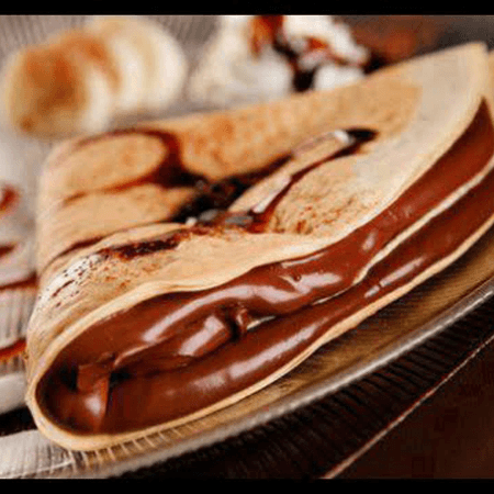 Crepas de Nutella con Nuez 3 pzas.