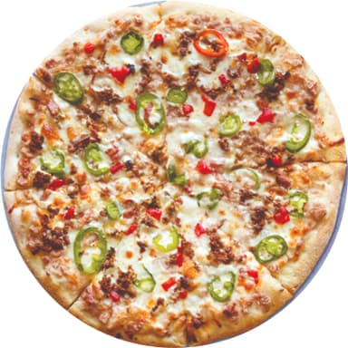 Pizza Mexicana de 12 Pulgadas