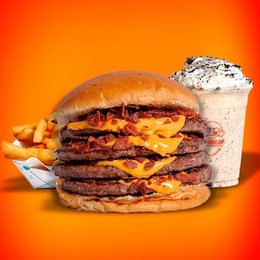 Butcher Con Papas y Malteada