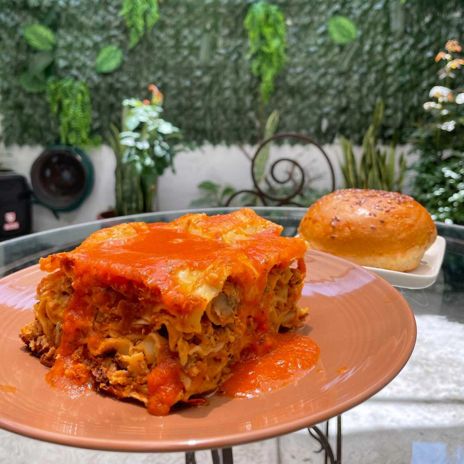 Lasaña Boloñesa