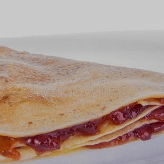 Crepa con Mermelada de Zarzamora