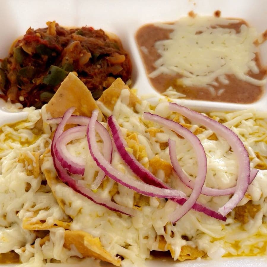 Chilaquiles verdes.