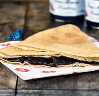Crepe Mermelada De Fresas