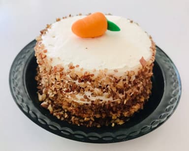 Pastel Individual de Zanahoria