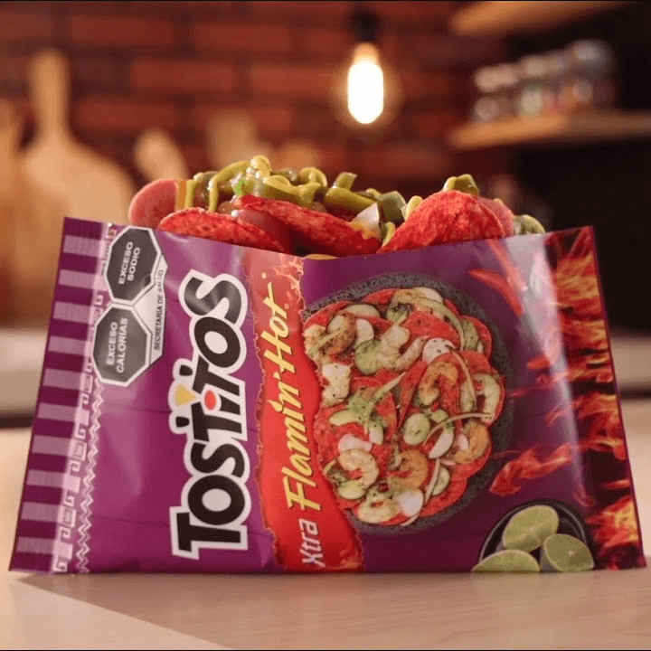 Tostitos Flamin Hot Preparados