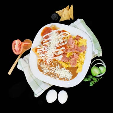 Huevos Revueltos con Jamón