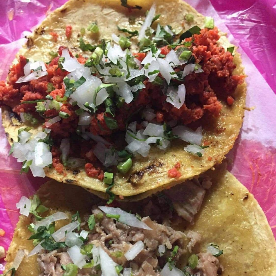 Tacos de Chorizo