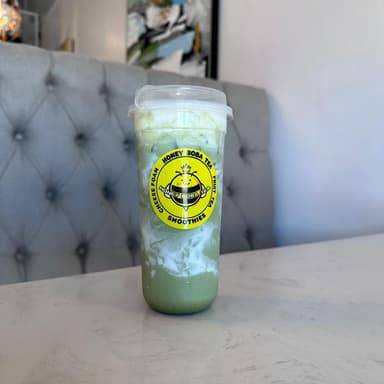 Cheese Foam Matcha Tea