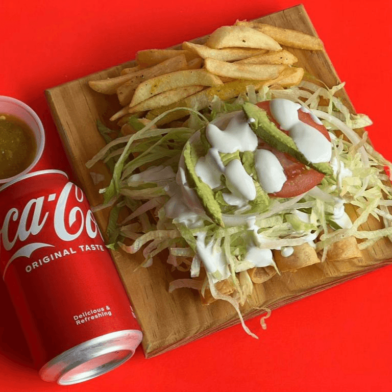 COMBO-FLAUTAS DE POLLO