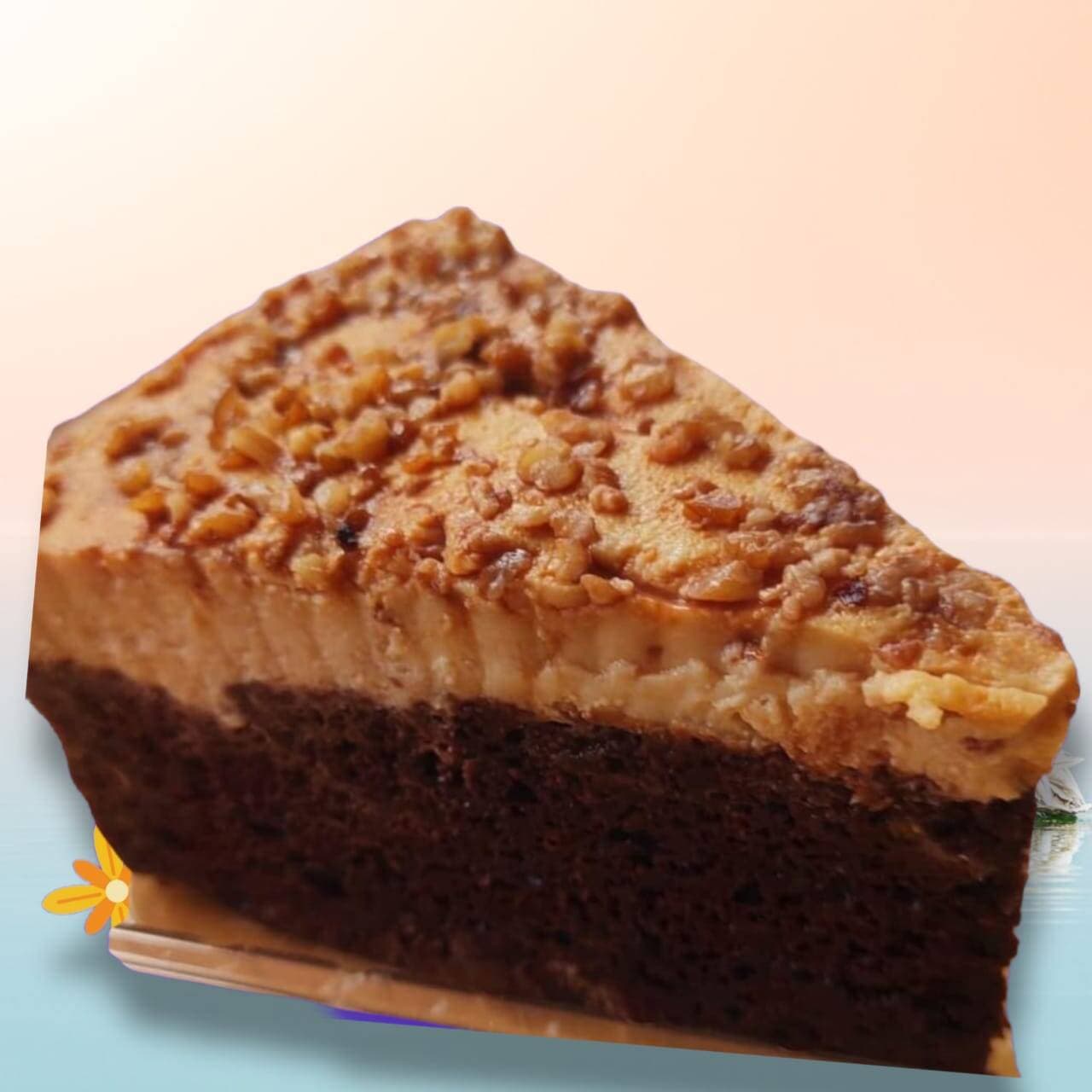 Rebanada de Chocoflan