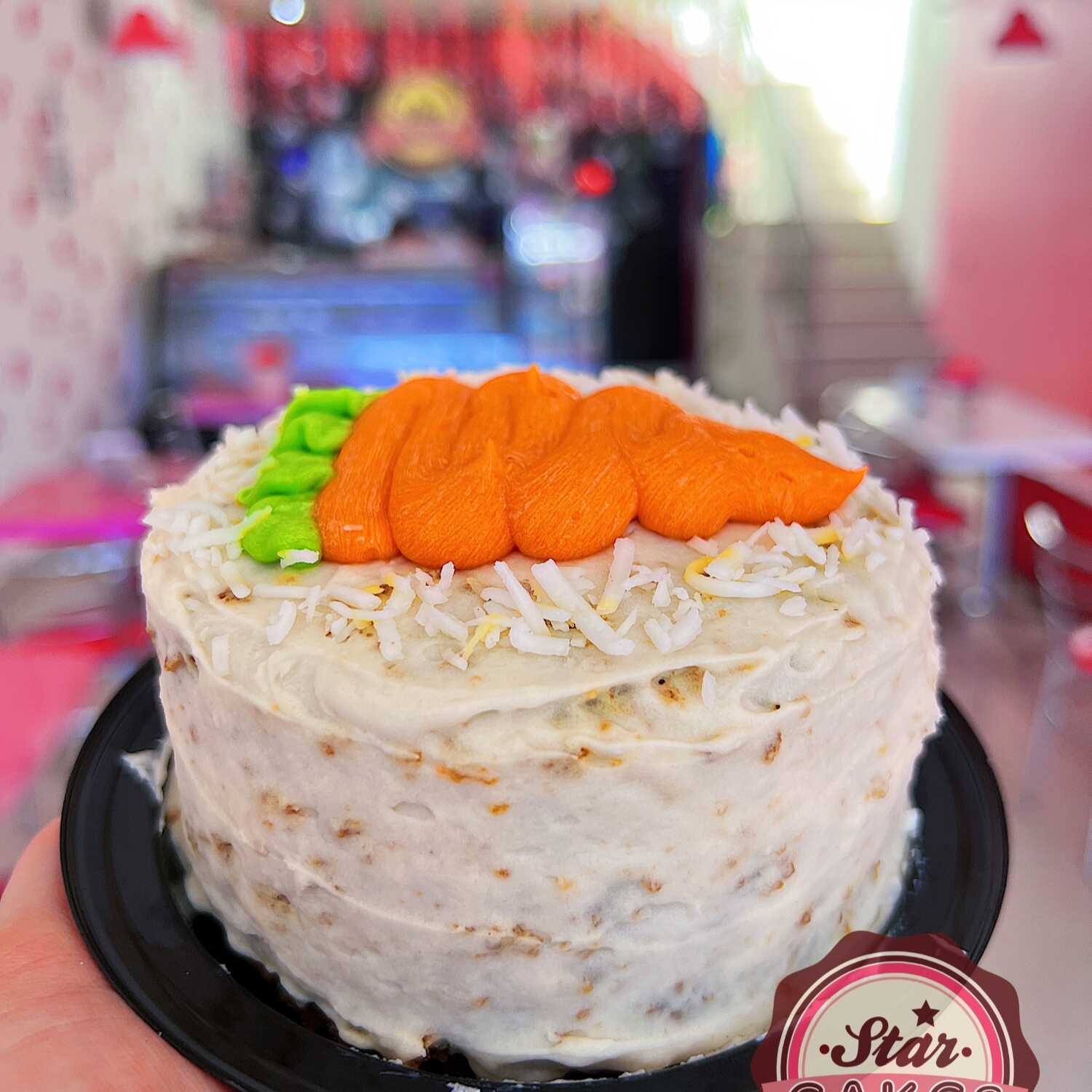 Pastel Mini Zanahoria