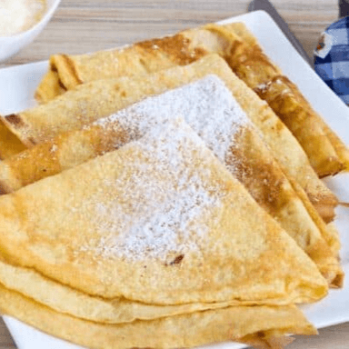 Crepa de Crema de Cacahuate