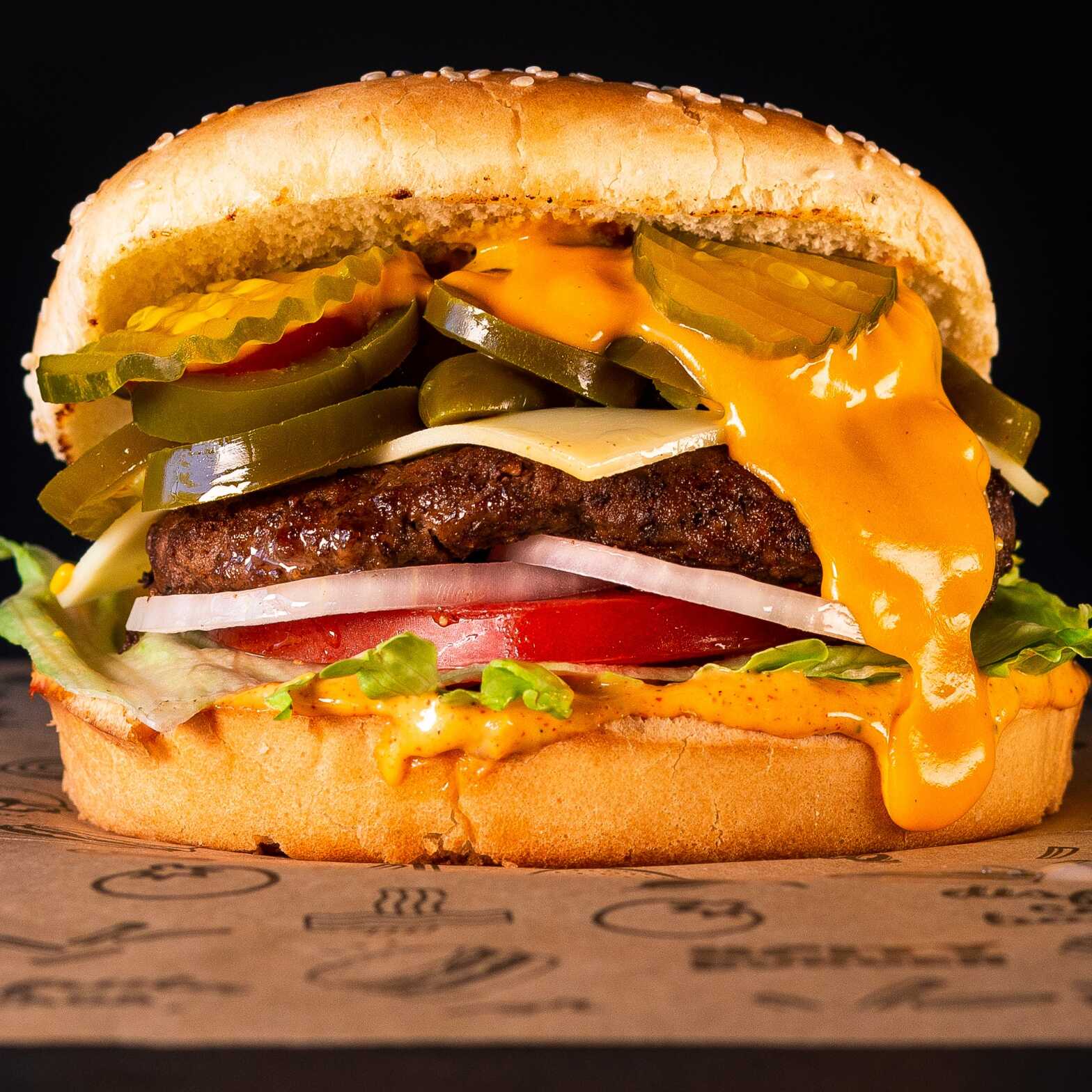 Hamburguesa Jalapeño