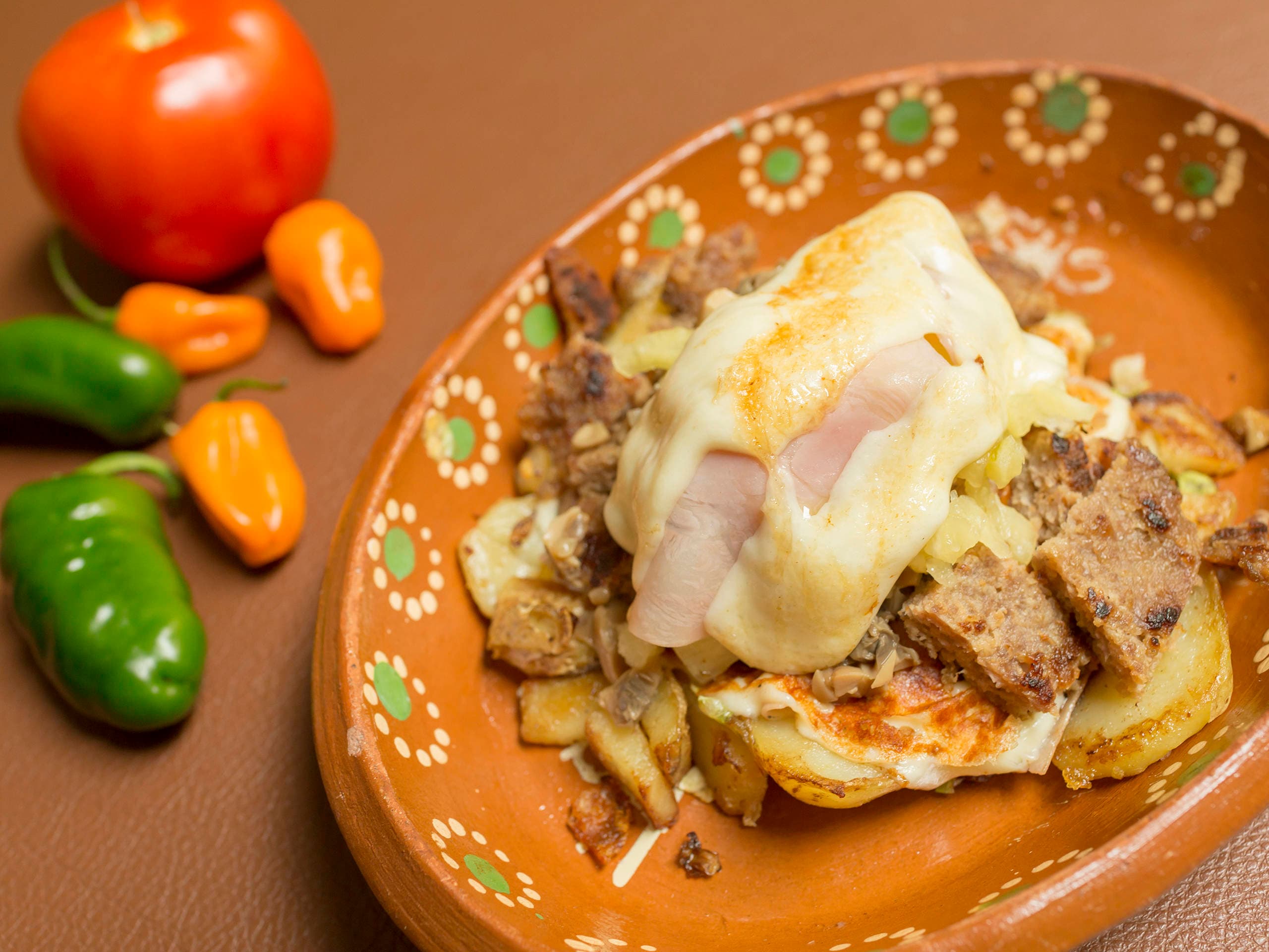 Papa Rellena con Res