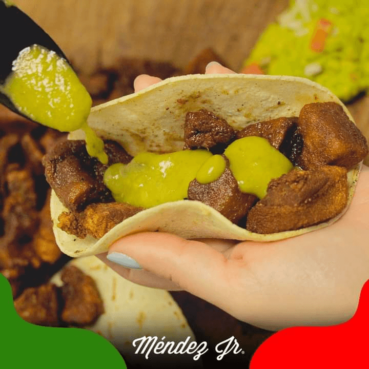 Taco de Chicharrón Natural