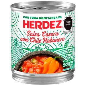 SALSA HERDEZ CASERA CON CHILE HAB 200 G