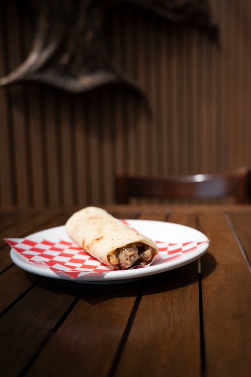 TACO ARABE SIN QUESO