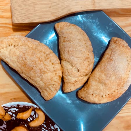 Empanada de Nutella con Plátano Macho