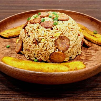 Chaufa de Chorizo