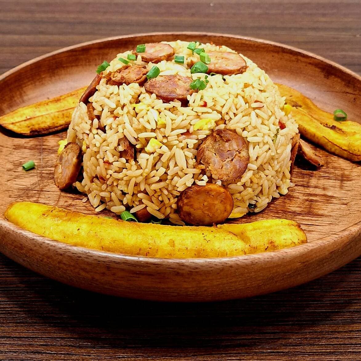 Chaufa de Chorizo