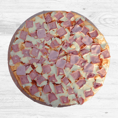 Pizza Extra Grande Jamón y Queso