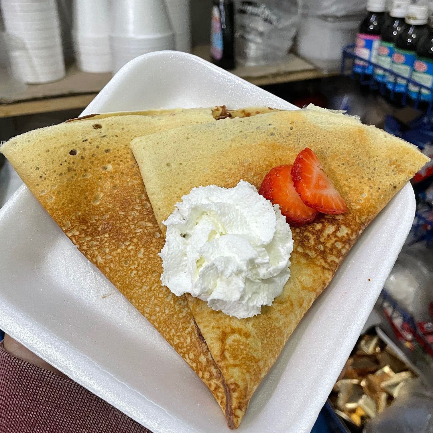 Crepa NUTELLA con Fresa